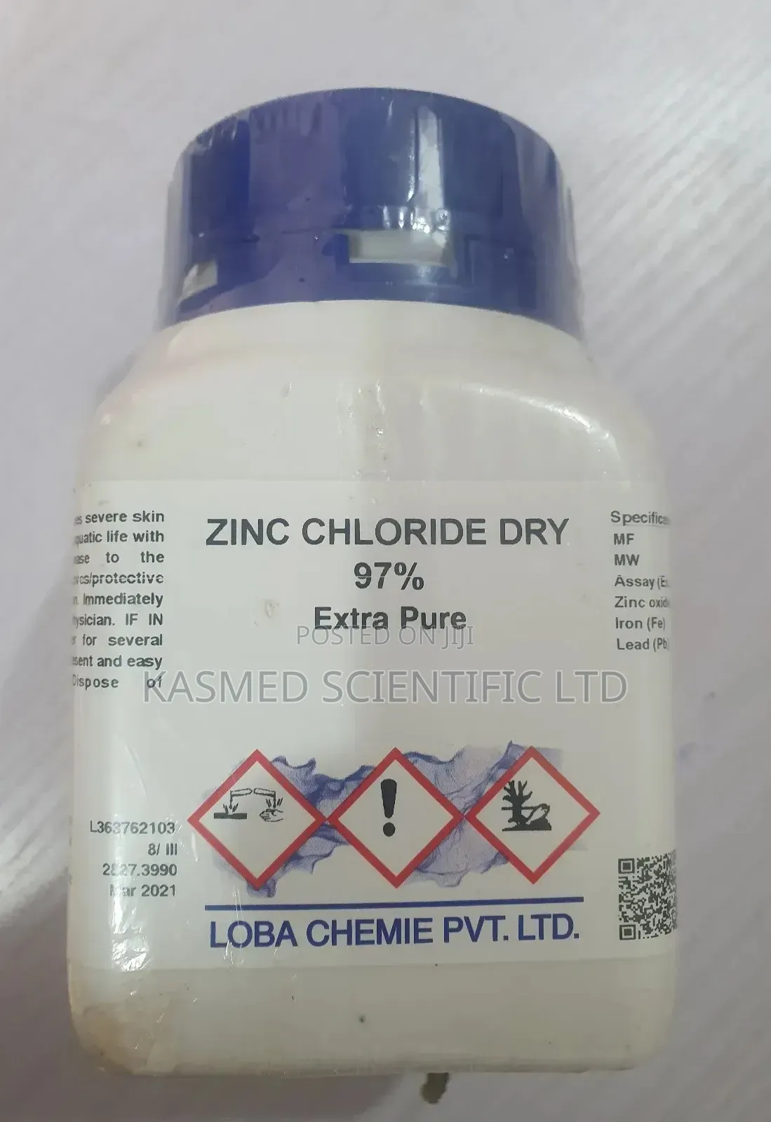 Zinc Chloride Laboratory Reagent