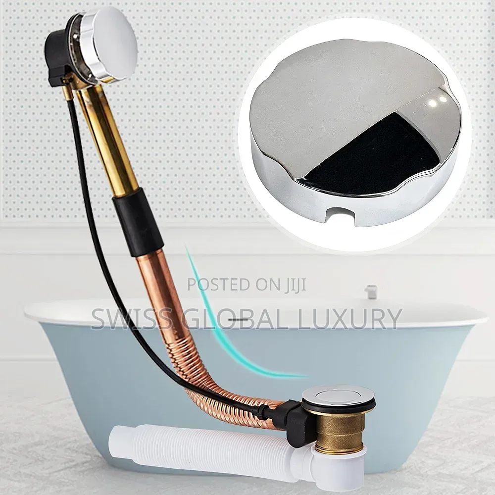 Pop-Up Bathtub Control Button Bath