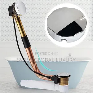 Pop-Up Bathtub Control Button Bath