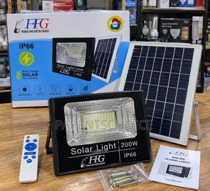 FFG New Led Solar Flood Light With Panel (200watt)