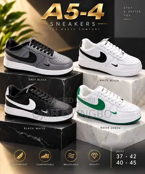 Premium Nike Air Force 1 Low Casual Sneakers .