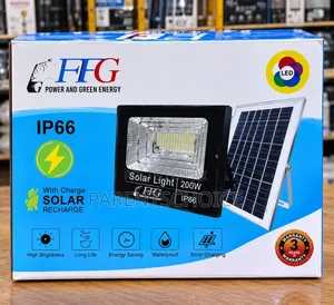 FFG New Led Solar Flood Light With Panel (200watt)