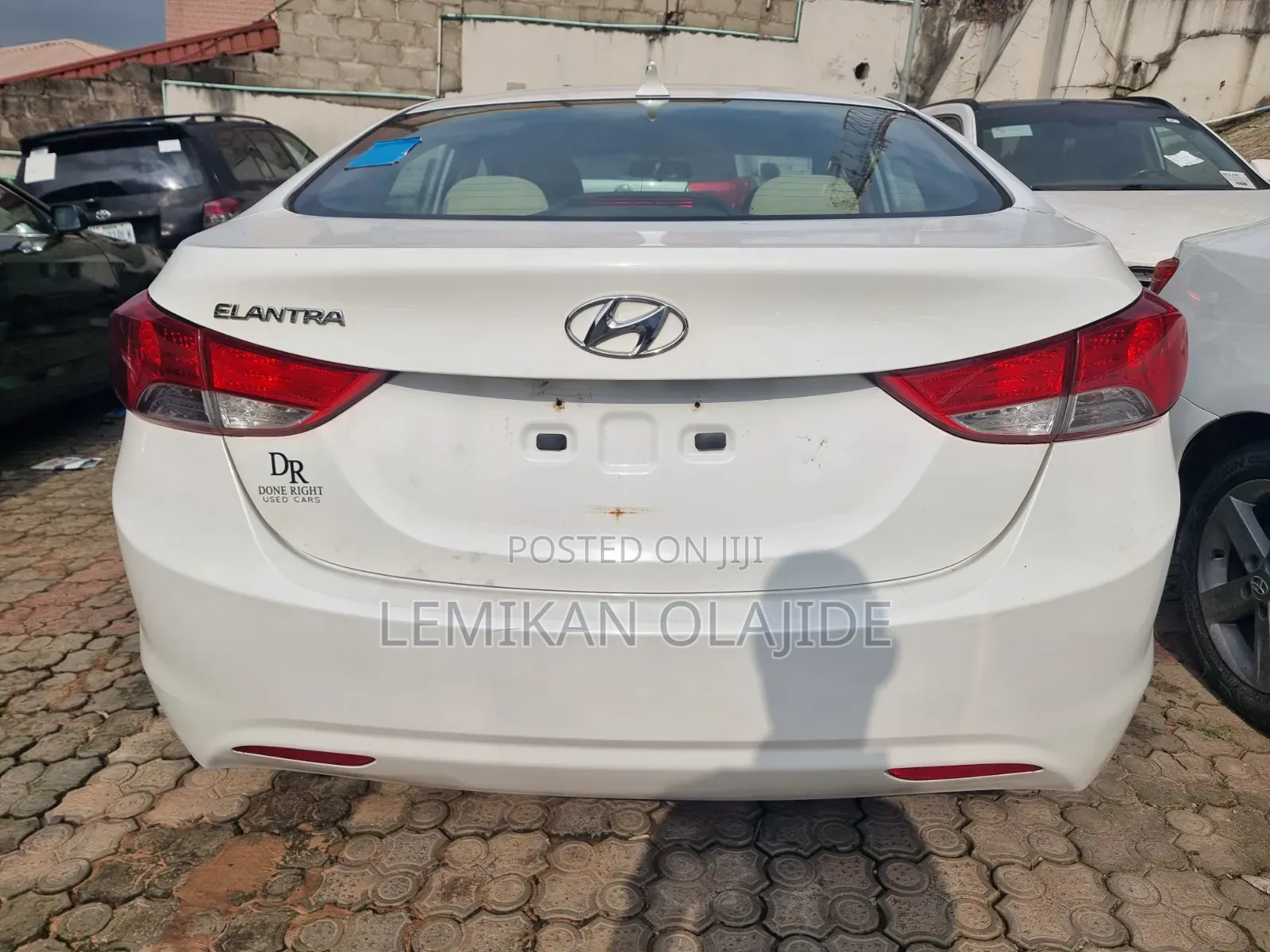 Hyundai Elantra 2013 White