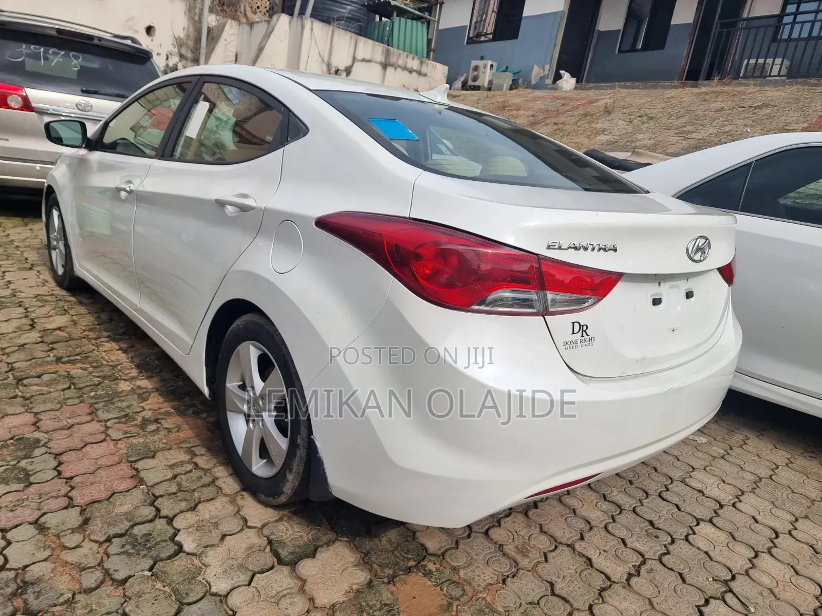 Hyundai Elantra 2013 White