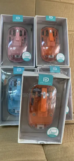 Fashion Wireless Rechargeable Mouse