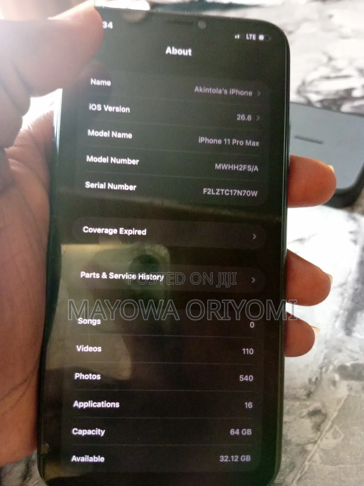 Apple iPhone 11 Pro Max 64 GB Green