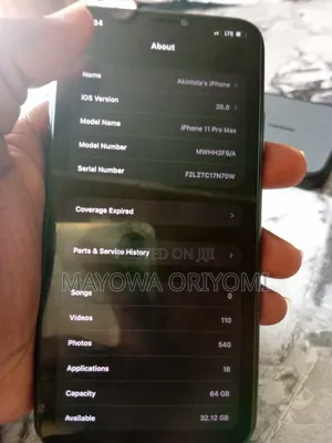 Apple iPhone 11 Pro Max 64 GB Green