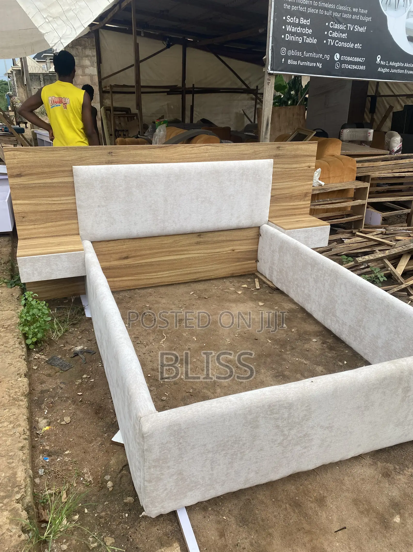 4 and Half by 6 Bedframe Available