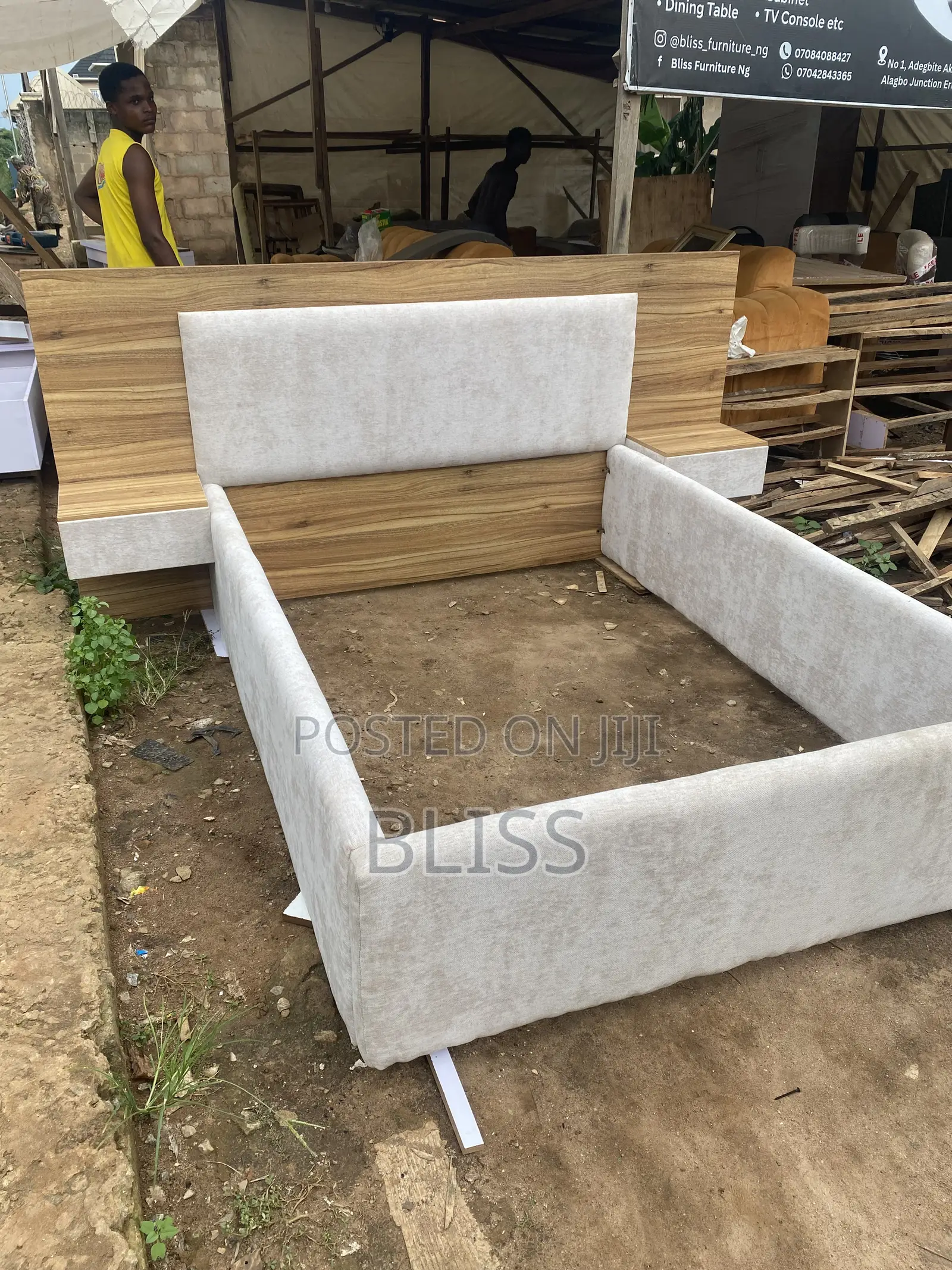 4 and Half by 6 Bedframe Available