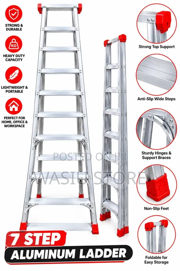 7 Step Aluminum Ladder