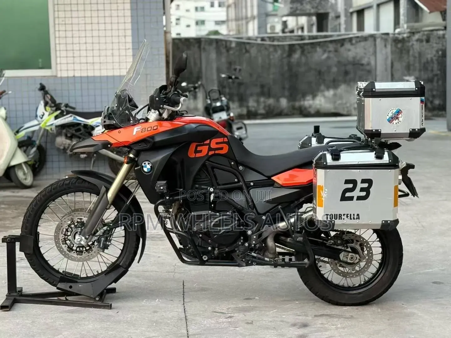 BMW F 800 GS 2015 Orange