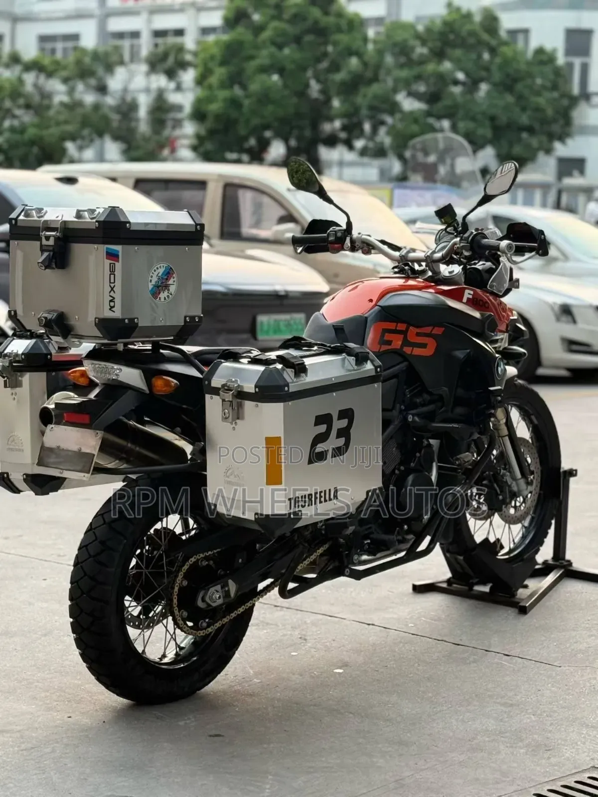 BMW F 800 GS 2015 Orange