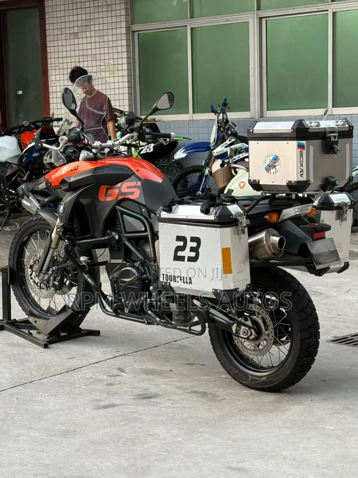 BMW F 800 GS 2015 Orange