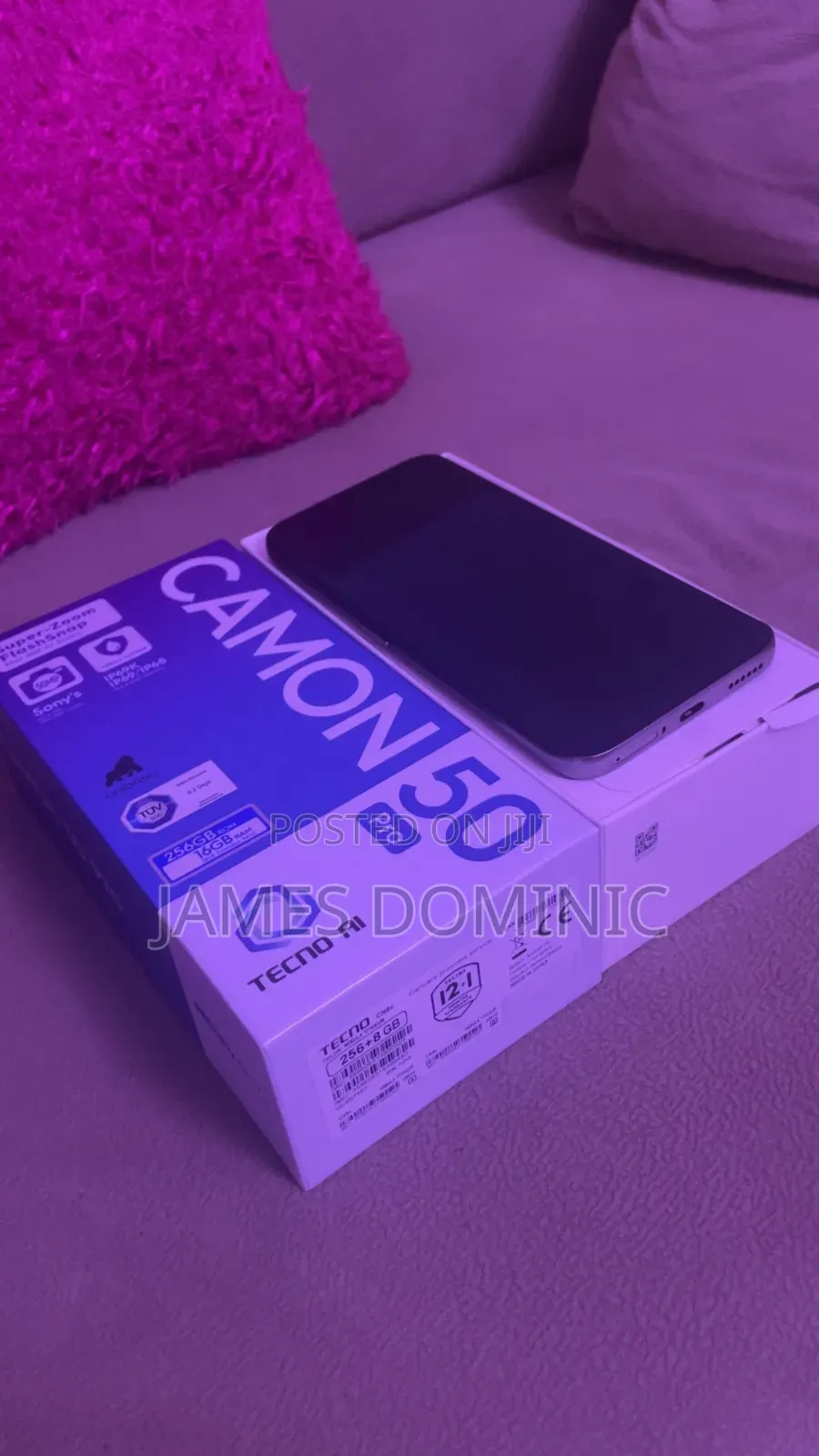 Tecno Camon 50 Pro 256 GB Gray