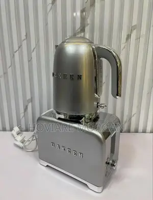 Uakeem Luxury Quality 2 Slice Pop-Up Toaster 2L Electric Kettle