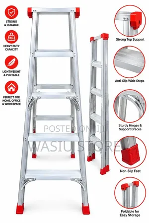 5 Step Aluminum Ladder