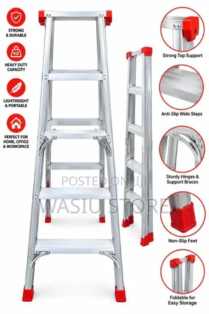 5 Step Aluminum Ladder