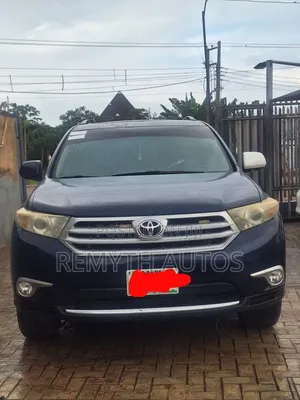 Toyota Highlander Limited 2012 Blue