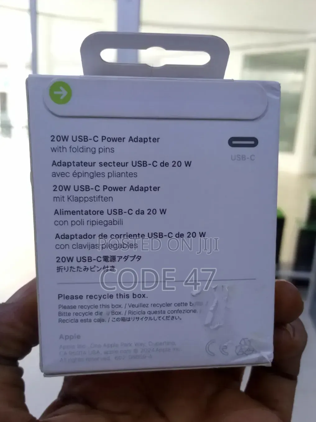 Apple USB-C 20w Adapter