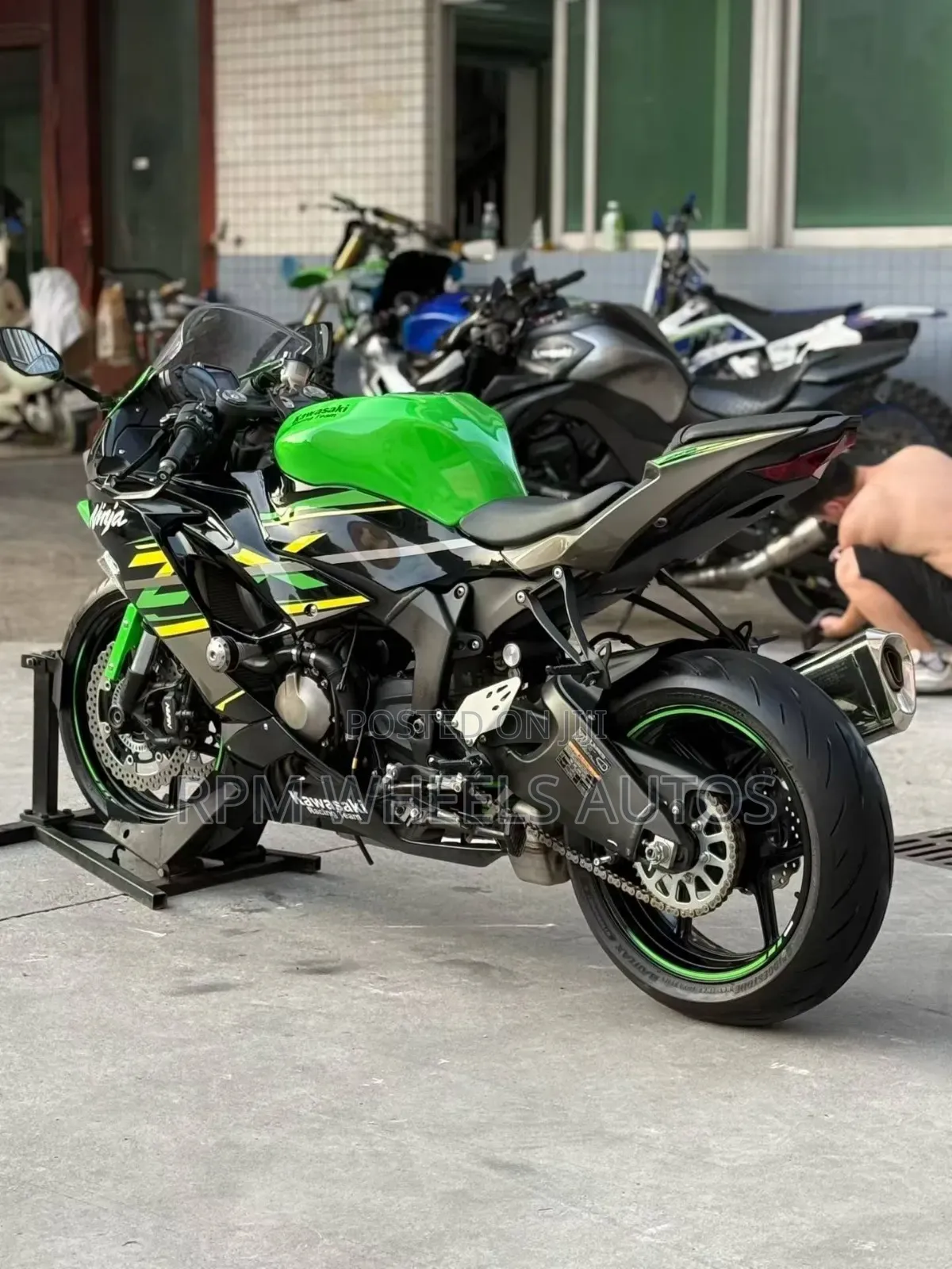 Kawasaki Ninja ZX6R 2020 Green