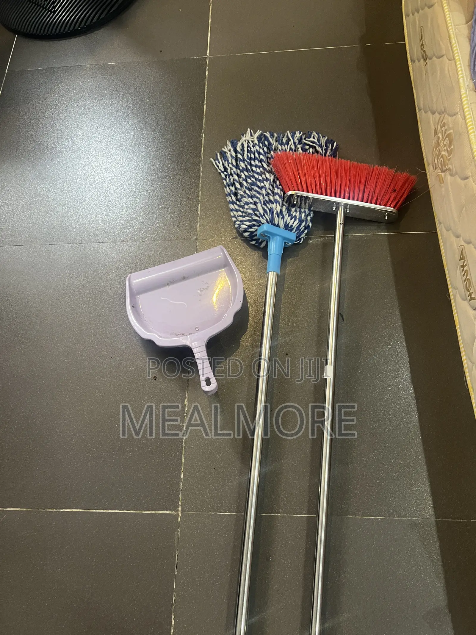 Plastic Bucket and Mob Set