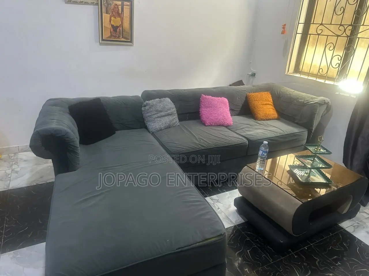 L-Shaped Sofa Chair