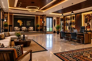 Interior Design African Inspired Luxury Studio Office Design