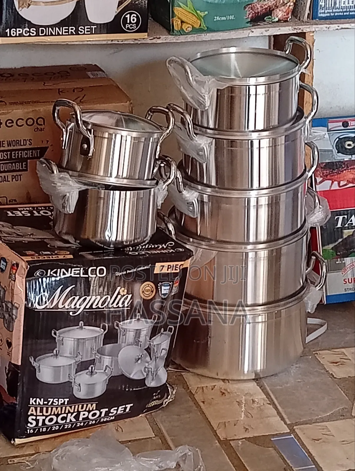 Kenelco 7pcs Set Pot