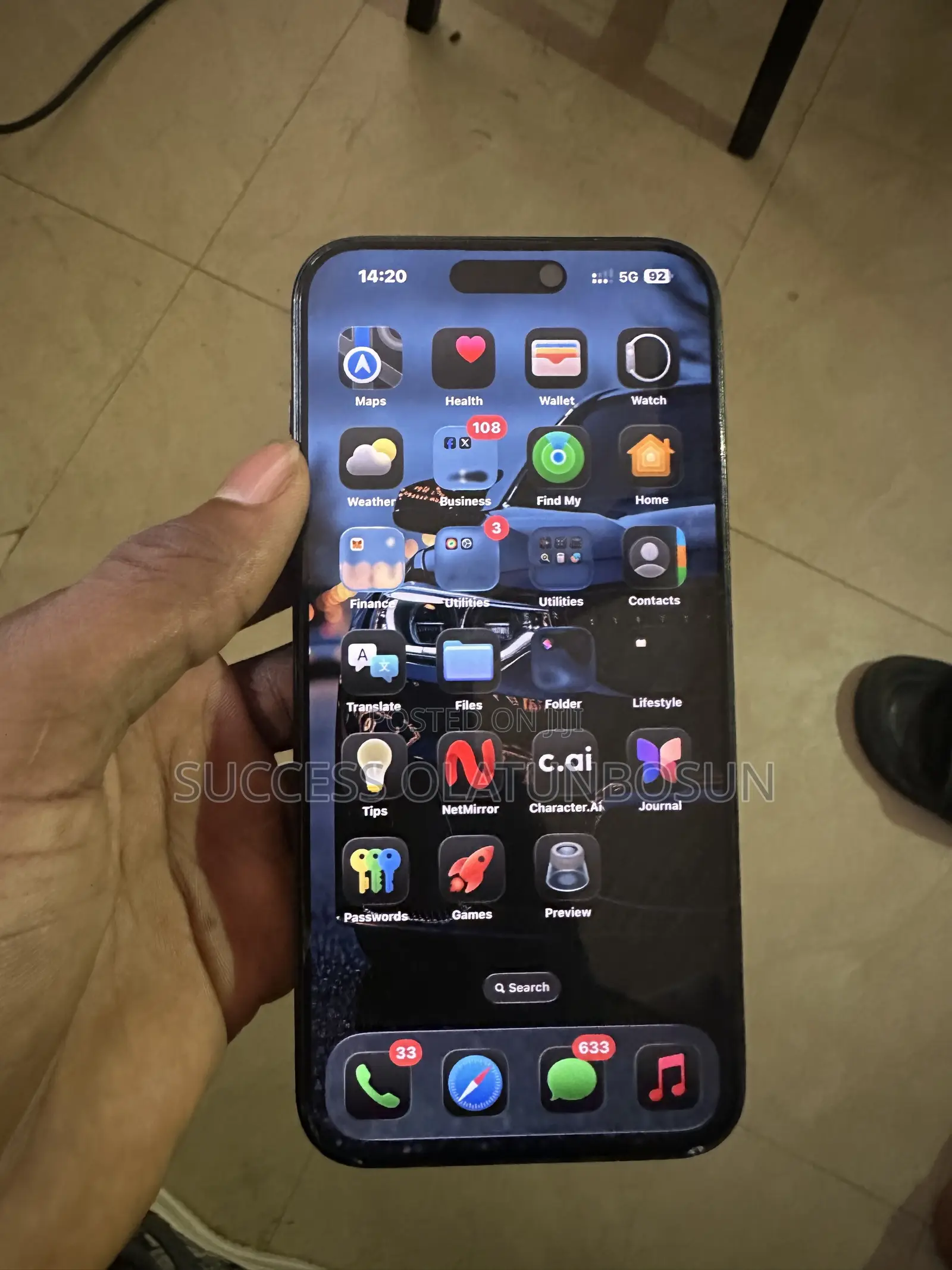 Apple iPhone 15 Pro Max 256 GB Black