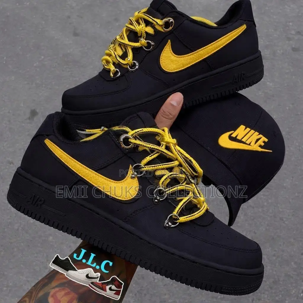 Double Lace Cross Nike Air