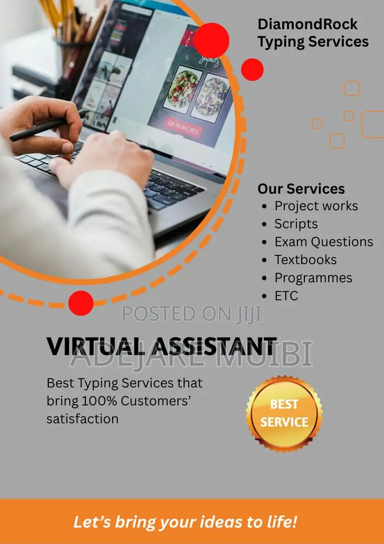 Typing Services/Virtual Assistant