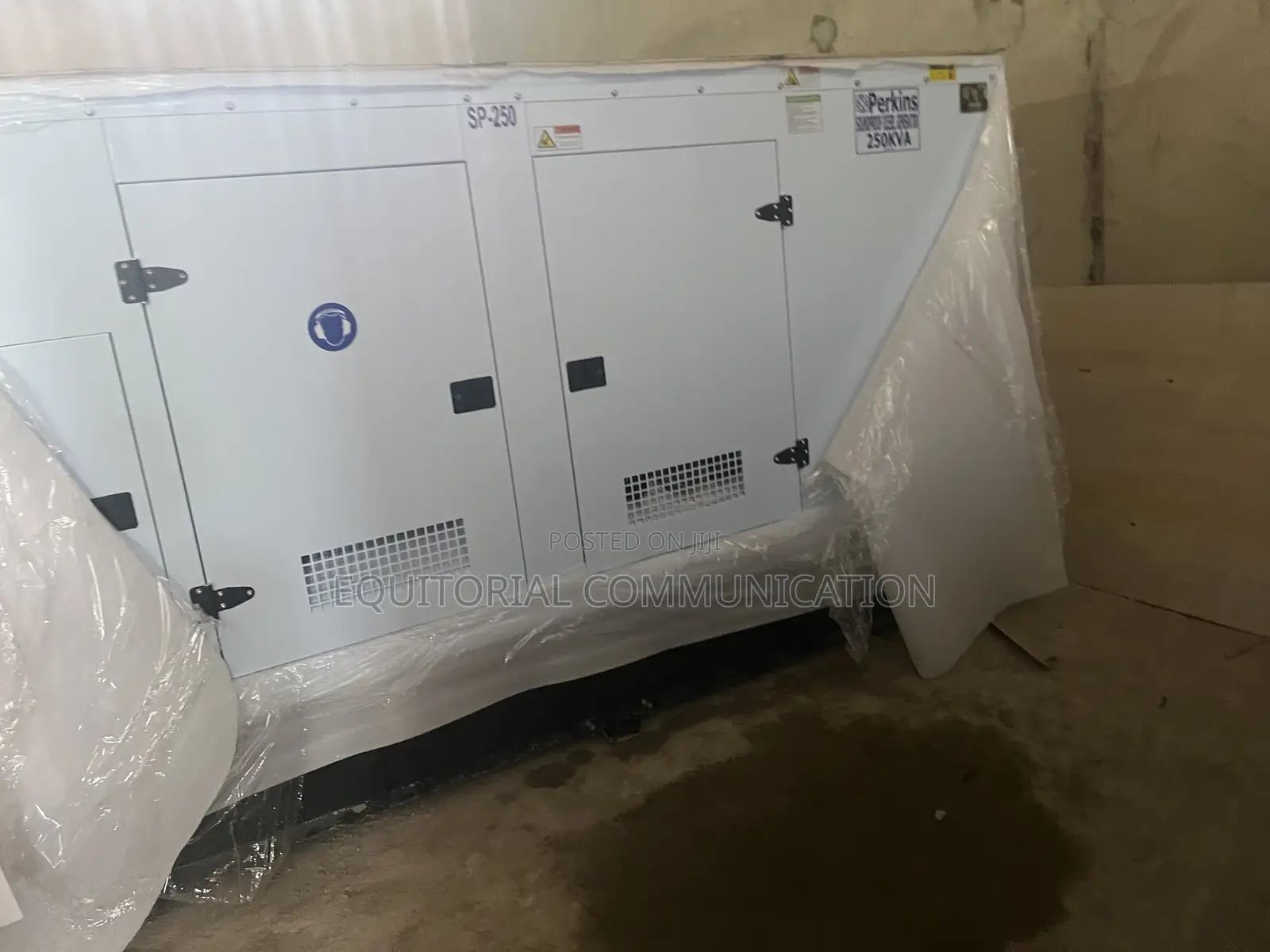 Perkins 250KVA Soundproof Diesel Generator