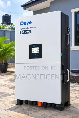 Deye 80kVA Hybrid Solar Inverter Premium High-Capacity Power Solution