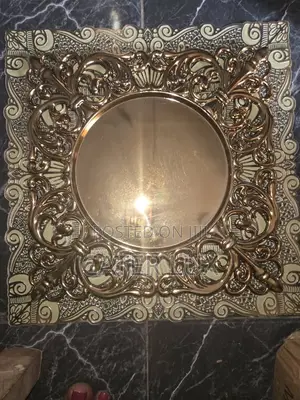 Premium Luxury Event Charger Plates (Gold Rim Clear Glass Designs)