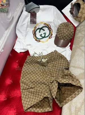Complete Original Gucci Top and Gucci Short Amazing Available