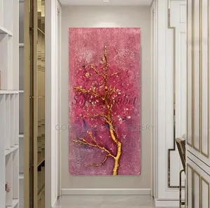 Luxury Pink Gold Art