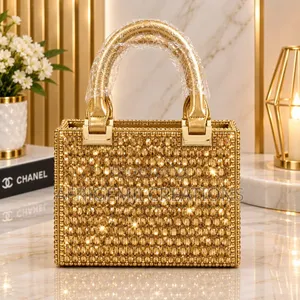 Luxury Crystal Beaded Mini Handbags