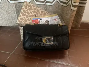 Brand New Coach Coach Quilted Shabby Shoulder Bag (Black)