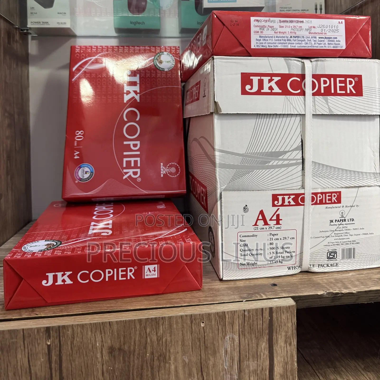 Jk Copier 80 G A4 Paper