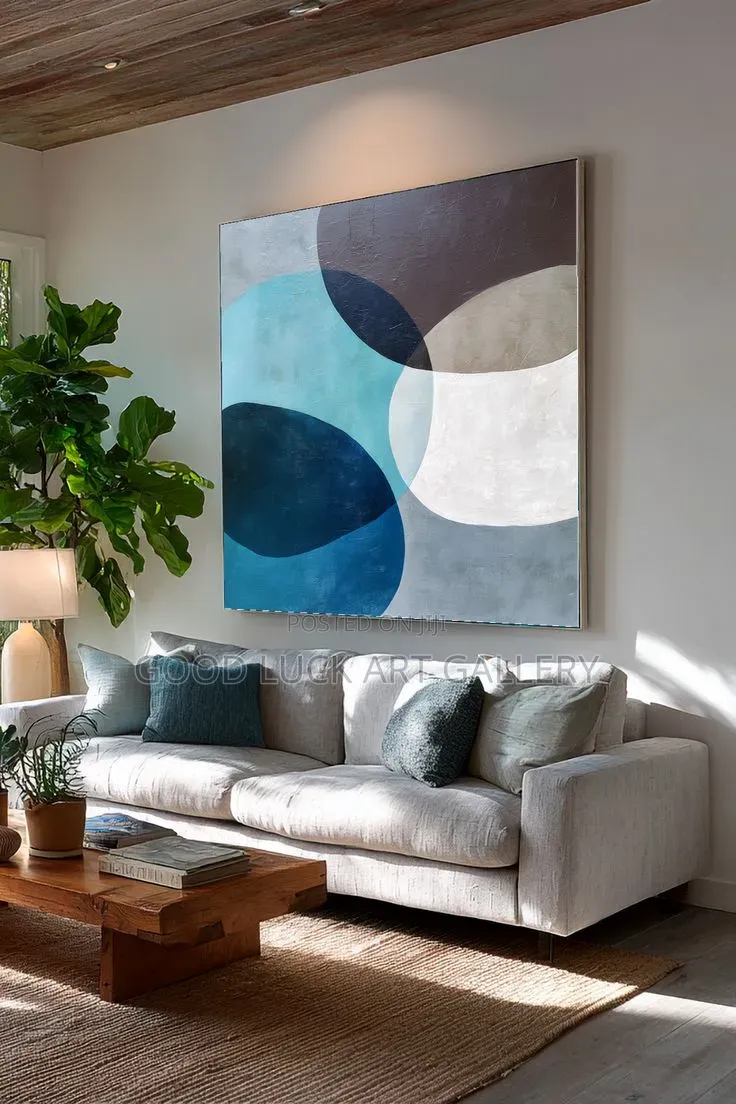Abstract Geometric Canvas Wall Art