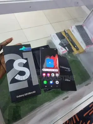 New Samsung Galaxy S21 Ultra 5G 256 GB Black