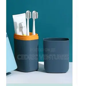 Plastic Toothbrush and Toothpaste Holder
