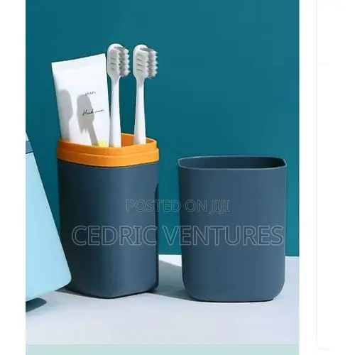 Plastic Toothbrush and Toothpaste Holder
