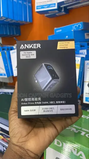 Anker Prime 160W 3 USB-C Plug Charger Adapter