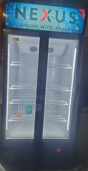 Nexus Double Door Chiller for Sale. Working Perfectly Fine