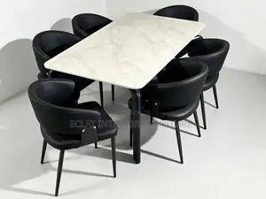 Dining Set of 6 Chairs With Table