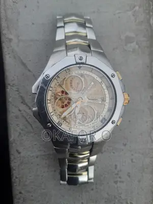 Original Seiko Coutura 7t84-0ab0 Sapphire Crystal | Alarm |100m WR