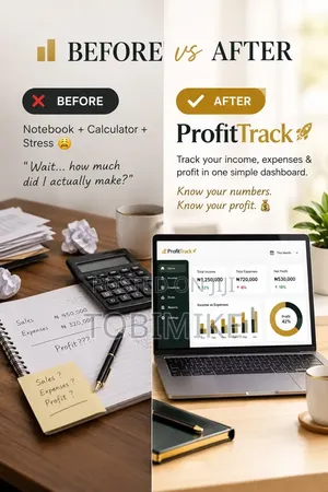 ProfitTrack – Smart Business Profit Tracking Dashboard