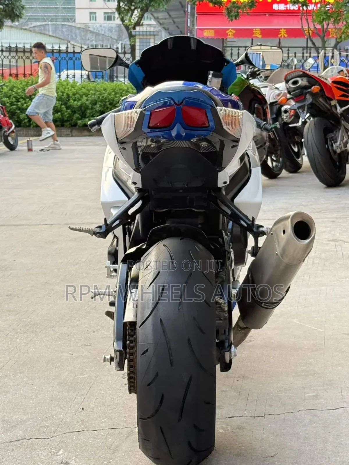 Suzuki GSX-R 2015 Blue