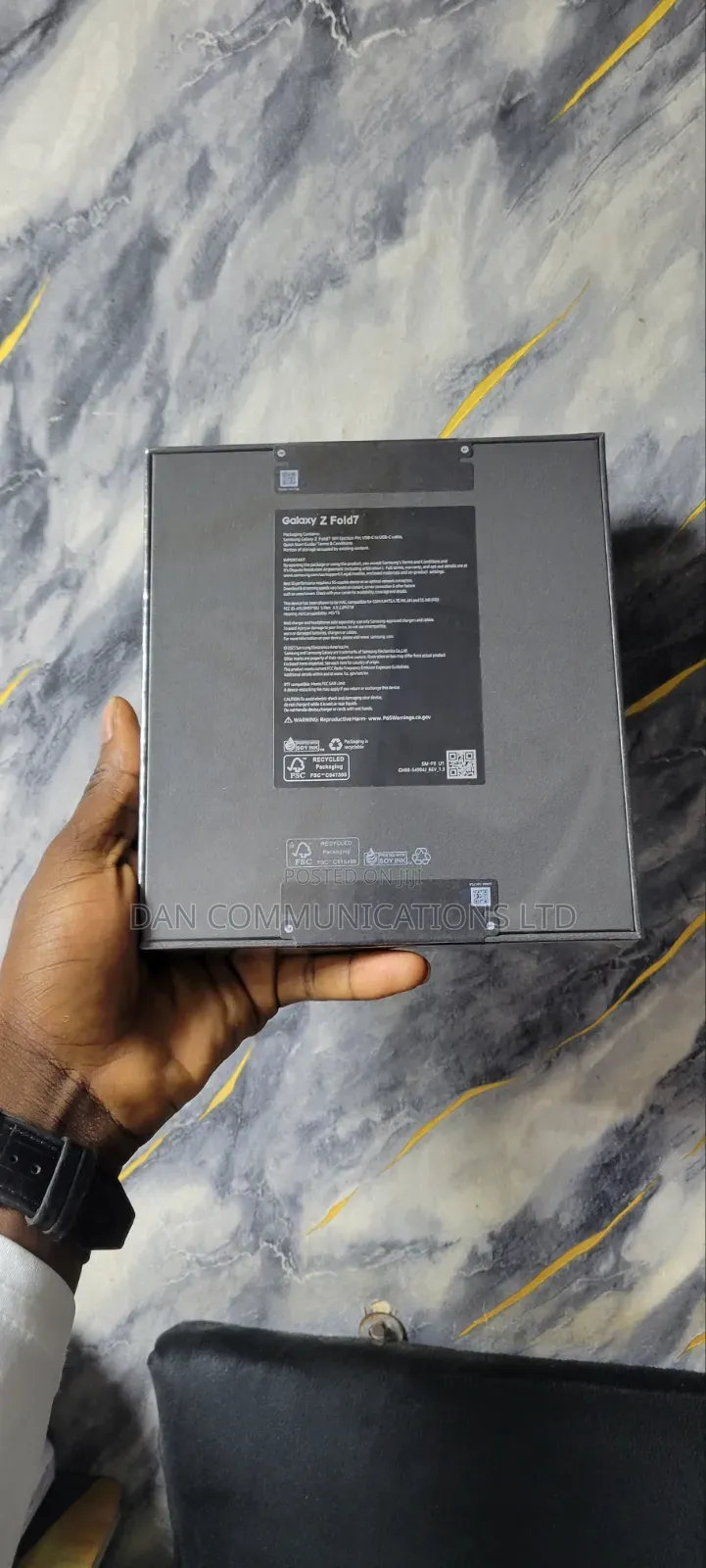 New Samsung Galaxy Z Fold7 512 GB Blue